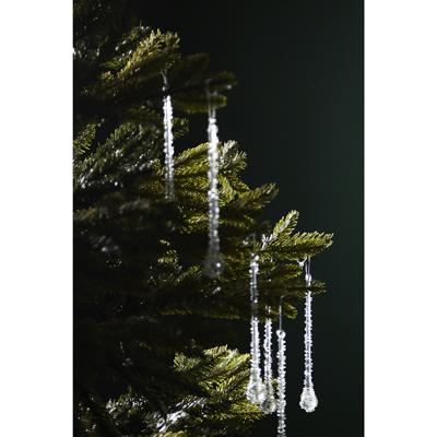 Декор Tkano Набор ёлочных украшений icy sparkles из коллекции new year essential, 6 шт. арт. TK24-NY_DEC0006