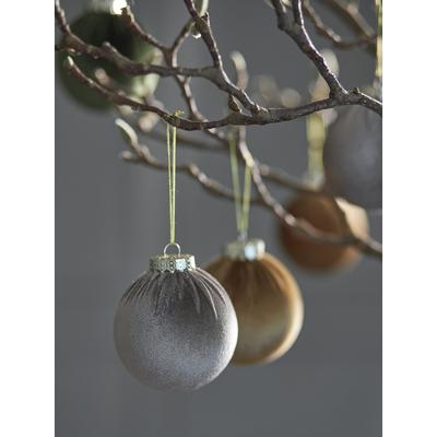 Декор Tkano Набор ёлочных украшений velvet christmas из коллекции new year essential, 6 шт. арт. TK24-NY_DEC0011