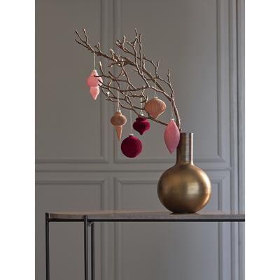Декор Tkano Набор ёлочных украшений velvet mood из коллекции new year essential, 6 шт. арт. TK24-NY_DEC0012