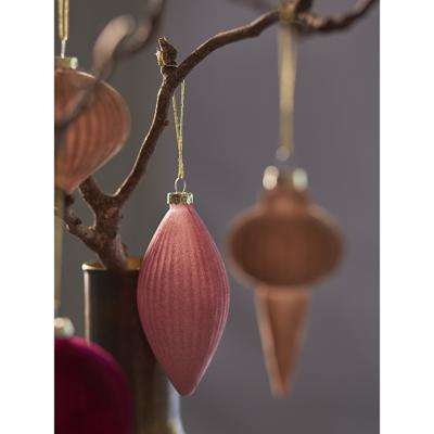 Декор Tkano Набор ёлочных украшений velvet mood из коллекции new year essential, 6 шт. арт. TK24-NY_DEC0012