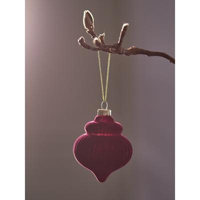 Декор Tkano Набор ёлочных украшений velvet mood из коллекции new year essential, 6 шт. арт. TK24-NY_DEC0012