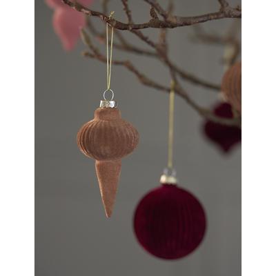 Декор Tkano Набор ёлочных украшений velvet mood из коллекции new year essential, 6 шт. арт. TK24-NY_DEC0012