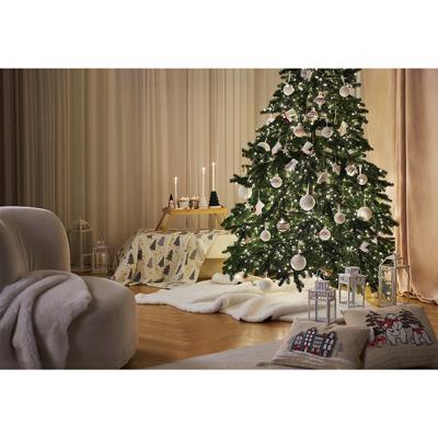 Декор Tkano Набор ёлочных украшений fluffy white из коллекции new year essential, 3 шт. арт. TK24-NY_DEC0016