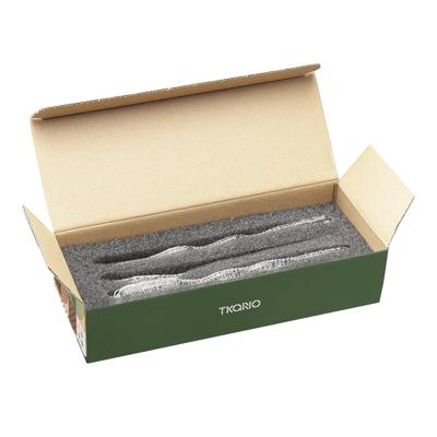 Декор Tkano Набор ёлочных украшений melting icicles из коллекции new year essential, 3 шт. арт. TK24-NY_DEC0005
