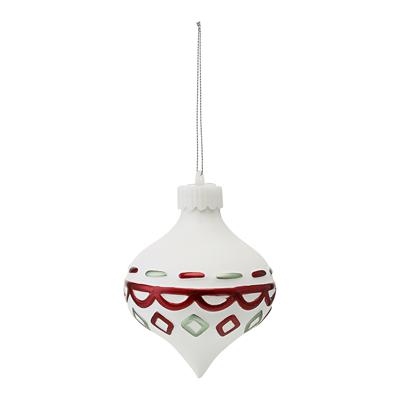 Декор Tkano Набор ёлочных украшений с подсветкой festive embroidey из коллекции new year essential, 4 шт. арт. TK24-NY_DEC0023