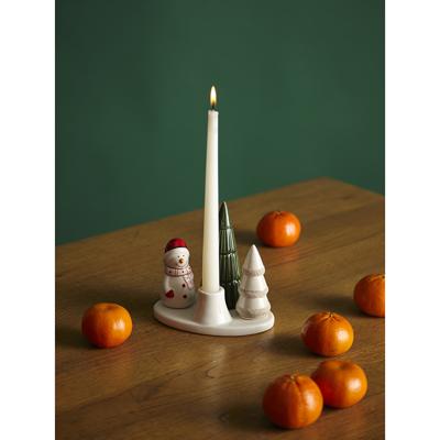 Декор Tkano Подсвечник новогодний enchanted forest из коллекции new year essential, 14 см арт. TK24-NY_CNH0003
