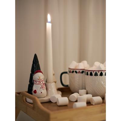 Декор Tkano Подсвечник новогодний enchanted forest из коллекции new year essential, 14 см арт. TK24-NY_CNH0003