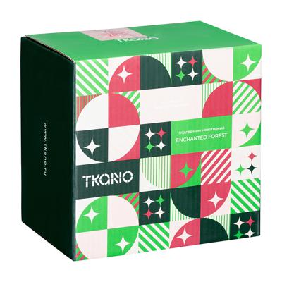 Декор Tkano Подсвечник новогодний enchanted forest из коллекции new year essential, 14 см арт. TK24-NY_CNH0003