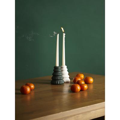 Декор Tkano Подсвечник nordic mood зеленого цвета из коллекции new year essential, 13 см арт. TK24-NY_CNH0002