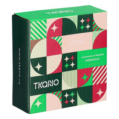 Декор Tkano Подсвечник из фарфора merengue из коллекции essential арт. TK24-DEC-CNH0001