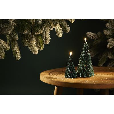 Декор Tkano Свеча декоративная festive flame из коллекции new year essential, 12 см арт. TK24-NY_CND0002