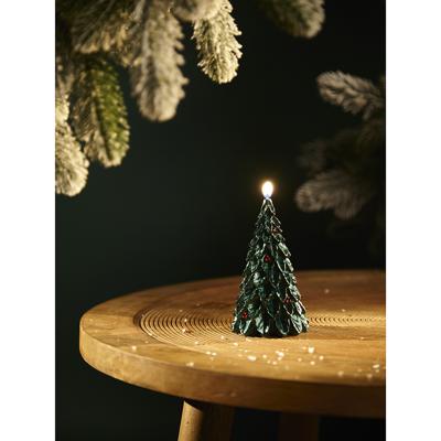 Декор Tkano Свеча декоративная festive flame из коллекции new year essential, 12 см арт. TK24-NY_CND0002