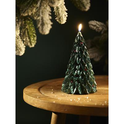 Декор Tkano Свеча декоративная festive flame из коллекции new year essential, 19,5 см арт. TK24-NY_CND0001