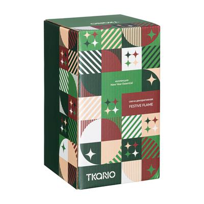 Декор Tkano Свеча декоративная festive flame из коллекции new year essential, 19,5 см арт. TK24-NY_CND0001