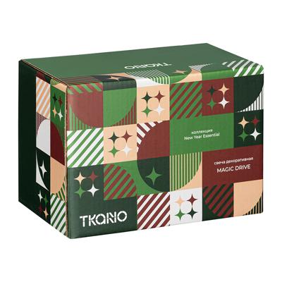 Декор Tkano Свеча декоративная magic drive из коллекции new year essential, 10,5 см арт. TK24-NY_CND0011