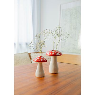 Декор Doiy Ваза для цветов amanita, 15 см арт. DYVASAMSRE