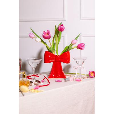 Декор Doiy Ваза для цветов bow, 20 см арт. DYVASBOWR