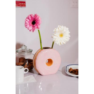 Декор Doiy Ваза для цветов fast food, donut, 16 см арт. DYVASFFDO