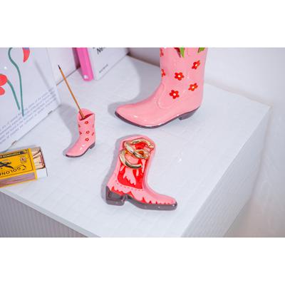 Декор Doiy Поднос декоративный rodeo, cowboy boot, 18,5x14 см арт. DYTRTROCB
