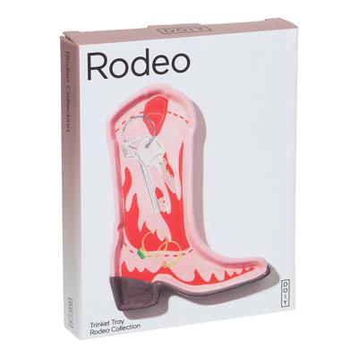 Декор Doiy Поднос декоративный rodeo, cowboy boot, 18,5x14 см арт. DYTRTROCB