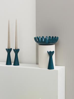 Декор Bergenson Bjorn Блюдо laminaria, D22 см, глубоководный арт. BB0000883