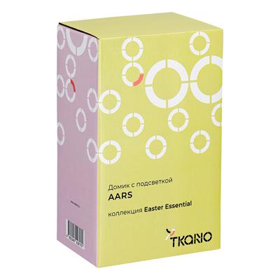 Декор Tkano Домик из фарфора с подсветкой aars из коллекции easter essential, 20,5 см арт. TK25-DEC-BD0001
