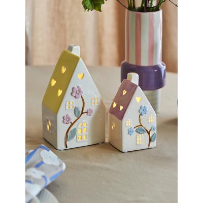 Декор Tkano Домик из фарфора с подсветкой skagen из коллекции easter essential, 15 см арт. TK25-DEC-BD0002