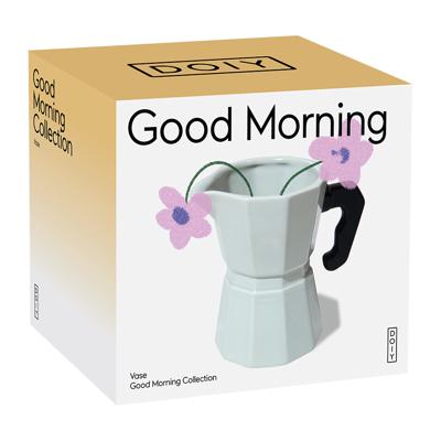 Декор Doiy Ваза good morning, moka, 16,5 см арт. DYVASGMMO