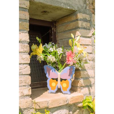 Декор Doiy Ваза woodland, butterfly, 20 см арт. DYVASWOOBU