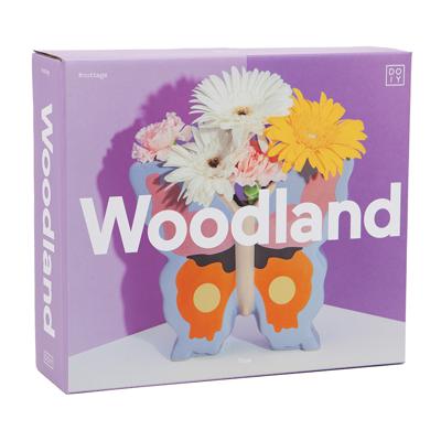 Декор Doiy Ваза woodland, butterfly, 20 см арт. DYVASWOOBU