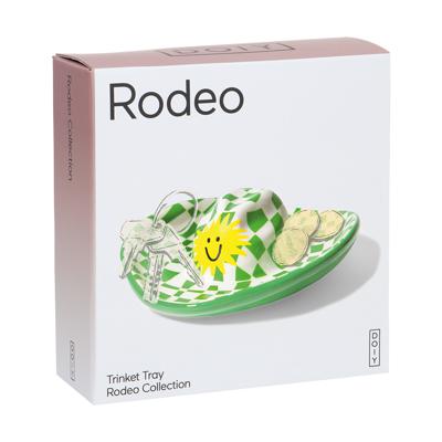 Декор Doiy Поднос декоративный, rodeo, cowboy hat, 14,6х15.5 см арт. DYTRTROCH