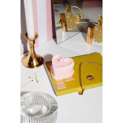 Декор Doiy Свеча cake, 4,8 см, розовая арт. DYCANSWPK