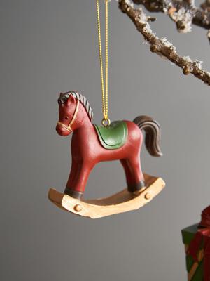 Декор Tkano Набор ёлочных украшений classic christmas charm из коллекции new year essential, 4 шт. арт. TK25-NY_DEC0012