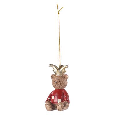 Декор Tkano Набор ёлочных украшений classic christmas charm из коллекции new year essential, 4 шт. арт. TK25-NY_DEC0012
