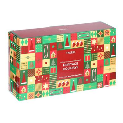 Декор Tkano Набор ёлочных украшений heritage holidays из коллекции new year essential, 5 шт. арт. TK25-NY_DEC0013