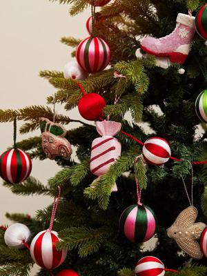 Декор Tkano Набор ёлочных украшений pink fairytale из коллекции new year essential, 4 шт. арт. TK25-NY_DEC0014