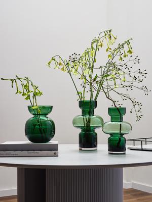 Декор Bergenson Bjorn Ваза florum, 20 см, изумрудная арт. BB0000999