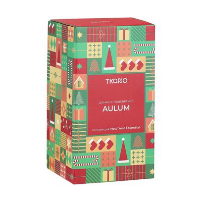 Декор Tkano Домик с подсветкой aulum из коллекции new year essential, 16 см арт. TK25-NY_LH0012