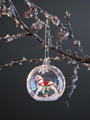 Декор Tkano Ёлочная игрушка festive horse из коллекции new year essential арт. TK25-NY_DEC0008
