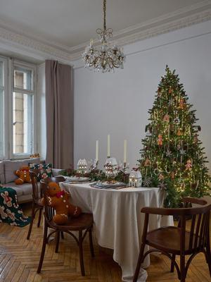 Декор Tkano Набор ёлочных украшений ginger celebration из коллекции new year essential, 4 шт. арт. TK25-NY_DEC0011