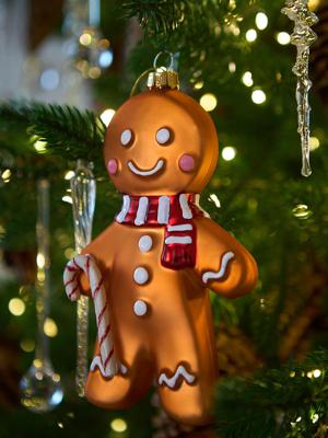 Декор Tkano Набор ёлочных украшений ginger celebration из коллекции new year essential, 4 шт. арт. TK25-NY_DEC0011