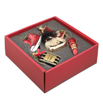 Декор Tkano Набор ёлочных украшений vogue из коллекции new year essential, 5 шт. арт. TK25-NY_DEC0010