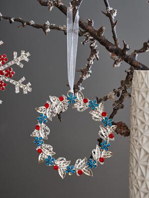 Декор Tkano Набор елочных украшений christmas diamonds из коллекции new year essential, 4 шт. арт. TK25-NY_DEC0006