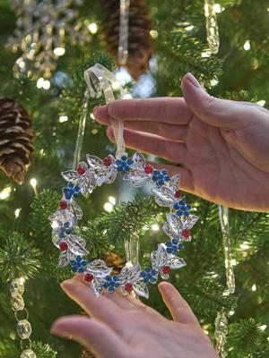 Декор Tkano Набор елочных украшений christmas diamonds из коллекции new year essential, 4 шт. арт. TK25-NY_DEC0006
