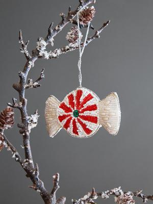 Декор Tkano Набор елочных украшений christmas jewels из коллекции new year essential, 4 шт. арт. TK25-NY_DEC0004