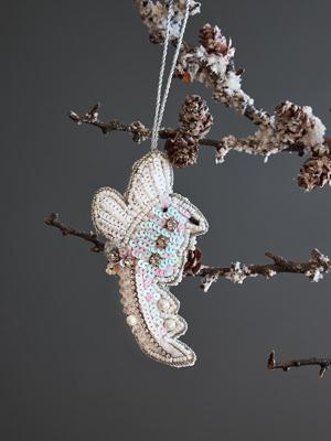 Декор Tkano Набор елочных украшений christmas pearls из коллекции new year essential, 4 шт. арт. TK25-NY_DEC0005