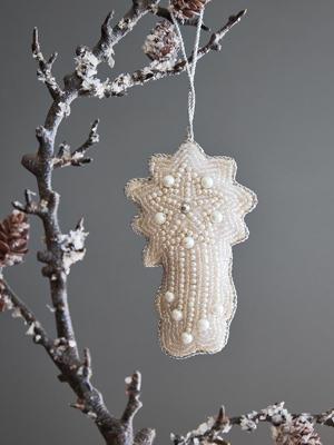 Декор Tkano Набор елочных украшений christmas pearls из коллекции new year essential, 4 шт. арт. TK25-NY_DEC0005