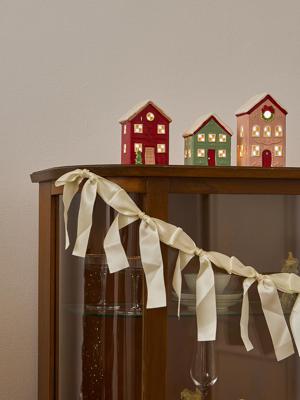 Декор Tkano Домик с подсветкой fredensborg из коллекции new year essential, 13 см арт. TK25-NY_LH0001