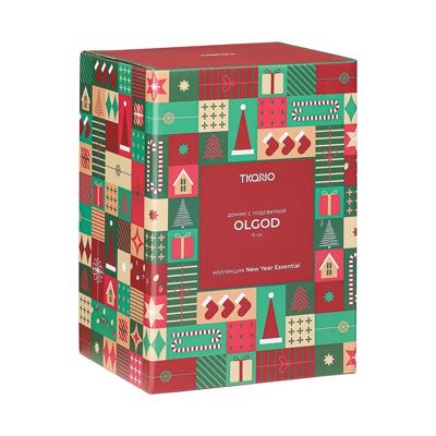 Декор Tkano Домик с подсветкой olgod из коллекции new year essential, 16 см арт. TK25-NY_LH0005