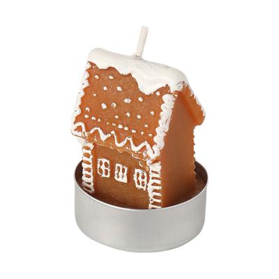 Декор Tkano Набор декоративных свечей gingerbread houses из коллекции new year essential, 6 шт. арт. TK25-NY_CND0005